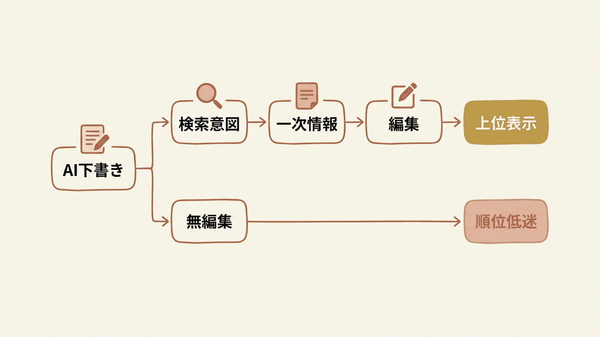 上位に残る記事と沈む記事の分岐図