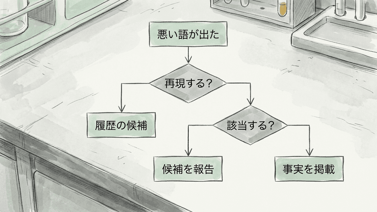 サジェスト汚染の対策を選ぶ流れの図