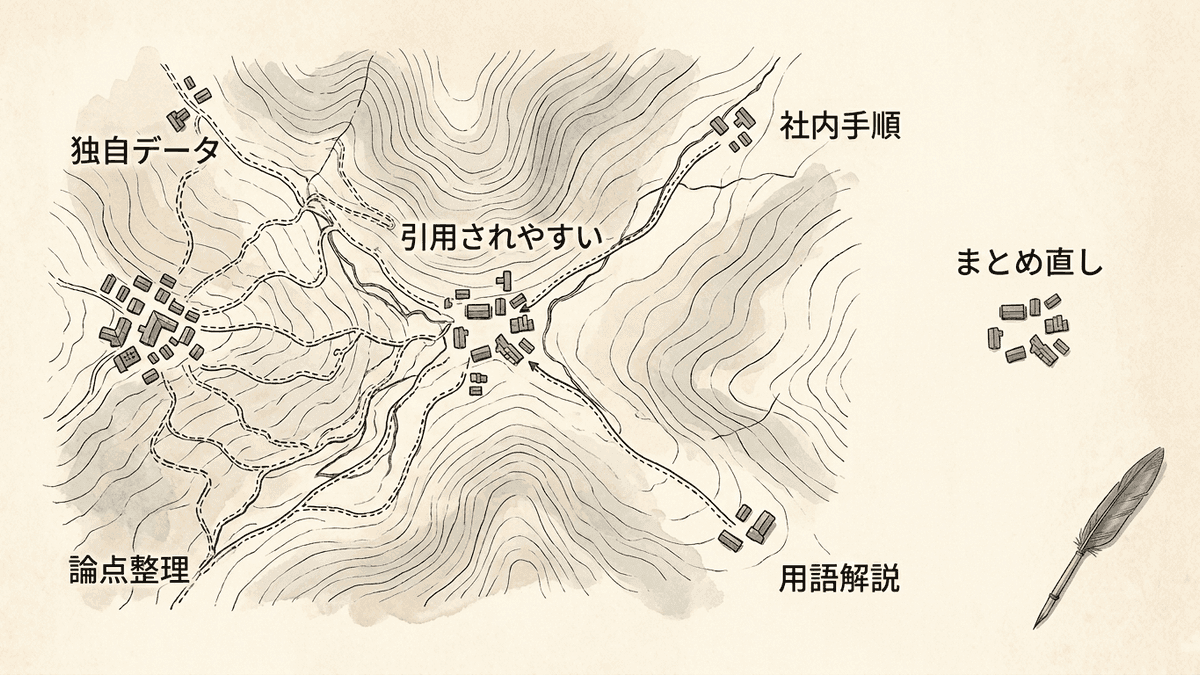 被リンクが集まりやすい記事の型を整理した図解