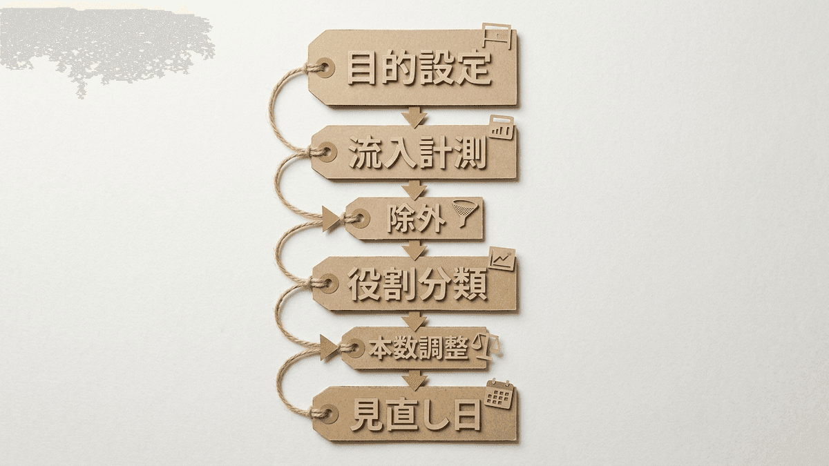 SEO戦略を立てる6ステップの流れ