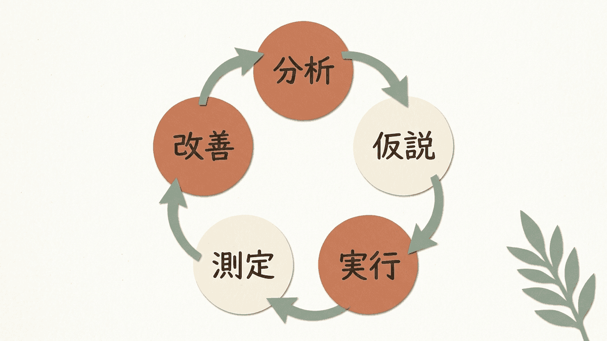 継続的運用のPDCAサイクル図